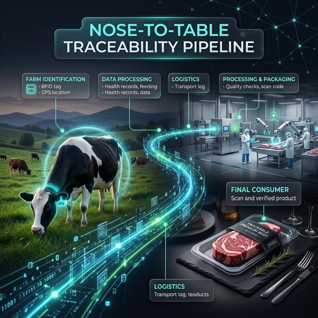 Nose to Table Meat Traceability